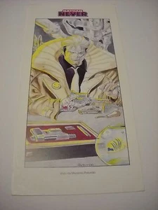 LITOGRAFIA / STAMPA NATHAN NEVER MASSIMO ROTUNDO A COLORI !!!! - Picture 1 of 1