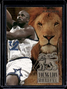 1994-95 Fleer #5 Shaquille O'Neal Young Lion Orlando Magic (HOF) NM-MINT - Picture 1 of 2