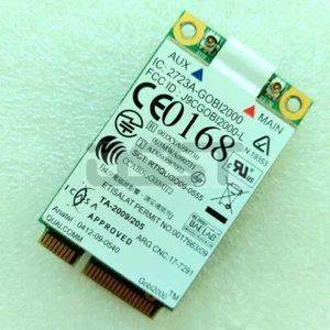 Seirra Qualcomm IBM Lenovo Gobi2000 3G 60Y3263 EV-DO HSDPA WCDMA WIFI WWAN Card - Picture 1 of 2