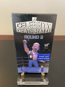 Celebrity Deathmatch Round 2 (VHS, 1999) New Sealed Stone Cold Steve Austin Rare - Picture 1 of 9