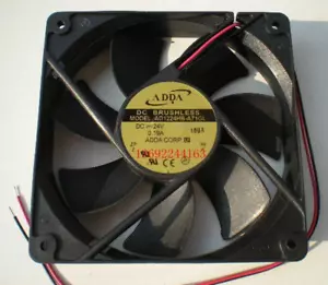 1pc ADDA AD1224HB-A71GL 12025 24V 0.19A Large Air Volume Cooling Fan - Picture 1 of 1