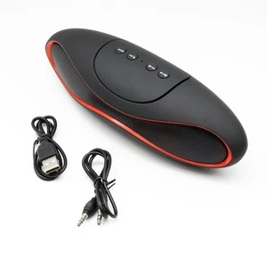 Bluetooth Lautsprecher BIG Rugby Speicherkarte USB Musik Wireless Speaker Box - Afbeelding 1 van 5