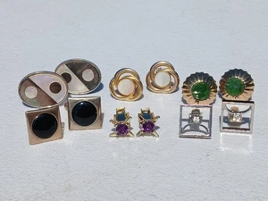 Gemelos vintage de piedras preciosas para hombre - sin marca - (12) piezas - Imagen 1 de 5