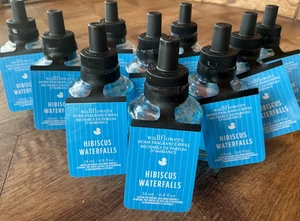 10 (TEN) HIBISCUS WATERFALLS Wallflowers Bulb Refill BULBS Bath and & Body Works - Picture 1 of 2