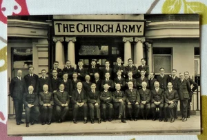 Postcard The Church Army Unknown RP - Picture 1 of 2