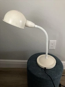 Gooseneck Desk Task Lamp Ikea Format Cream Off-White - Picture 1 of 5