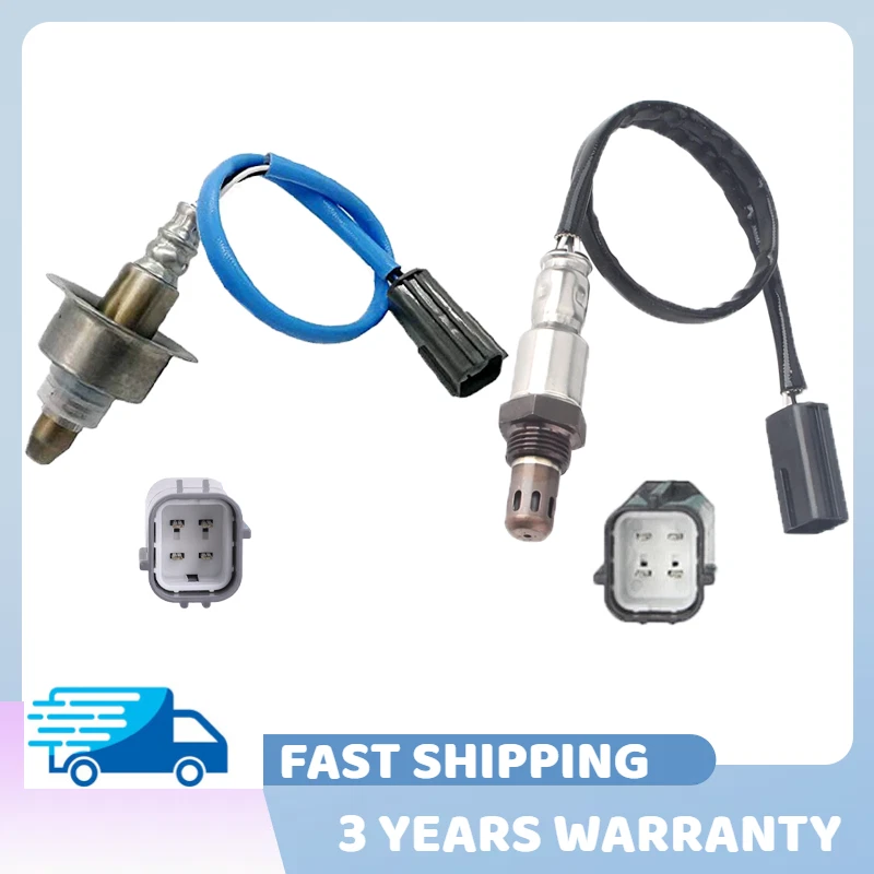 Комплект из 2 датчиков кислорода для Nissan Versa 1,8 л L4 2010 2011 2012 США вверх + вниз по течению - Изображение 1 из 4