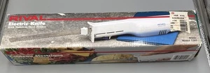 Rival Electric Kitchen Knife White Model #1205 Turkey Carving Vintage EUC - Picture 1 of 2