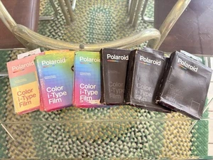 Polaroid I-type Film Lot Black & White , Multi Color & Pastel Color - Picture 1 of 1