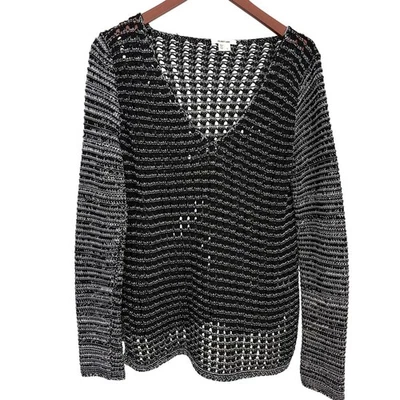 Suéter de punto abierto Helmet Lange talla L Fishermancore  Foto 1 de 4