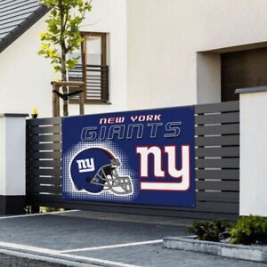 New York Giants Party Banner 47x71in Helmet Style Outdoors Banner & 4 Grommets