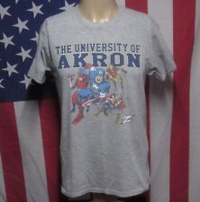UNIVERSITY AKRON Zips med tee Avengers T-shirt Marvel comics tee Jack Kirby art
