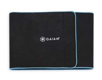 NUEVO CON ETIQUETAS-Gaiam Unisex Diseño Recortador de Cintura Cinturón Adelgado Banda para Sudar Foto 1 de 4