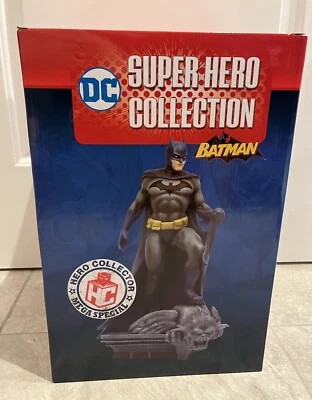 DC Super Hero MEGA Especial Batman Estatua #322/750 Sin usar, en caja Eaglemoss con certificado de autenticidad limitado Foto 1 de 4