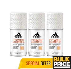 Adidas Mujer Potencia Potenciador Desodorante 72H Olor Sudor Control 50ml 3-pack - Imagen 1 de 6