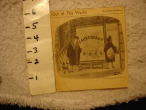Orig. 1955 Vintage Zeitungsausschnitt von Charles Addams Kid in Wanne mit Schiff - Bild 1 von 1