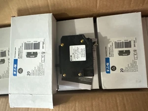 10 X BRP120AF EATON 20 A 1 POLE ARC FAULT PLUG ON NEUTRAL BREAKERS NEW in BOX - Picture 1 of 1