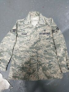 Genuine US Air Force USAF Tiger Stripe ABU Camo Shirt Digicam Army ACU