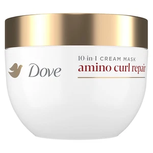 Mascarilla en crema reparadora de rizos de aminoácidos capilares 10 en 1 para cabello rizado y grueso con bioproteína C - Imagen 1 de 12