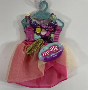 Traje de baile My Life As Outfit Splatter para muñeca de 18" NUEVO - Imagen 1 de 2