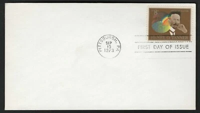 US 1973 FDC #1486 - 8c Henry O Tanner First Day Cover  - Image 1 of 2