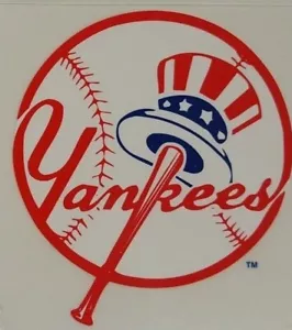 New York Yankees Licensed Reusable Window Static Cling Decal - Picture 1 of 1