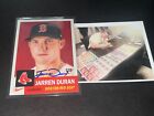 Jarren Duran Red Sox Auto Signed 2022 Topps Living Set RC