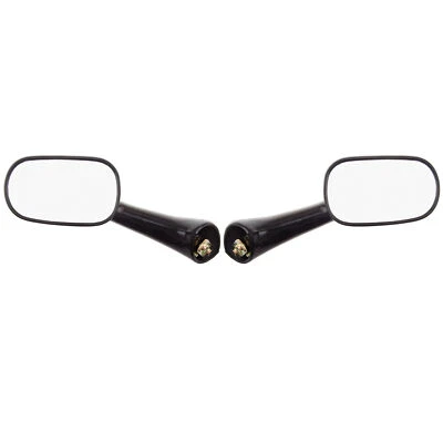 Juego Espejo Retrovisor Izquierdo Derecho Negro Para Honda CBR Hurricane VFR 750 800 DOT Foto 1 de 4