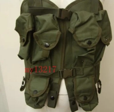 Army Military LBV-88 Tactical Vest Field Gear Equipment Outdoor Uniform Clothing - Image 1 of 4