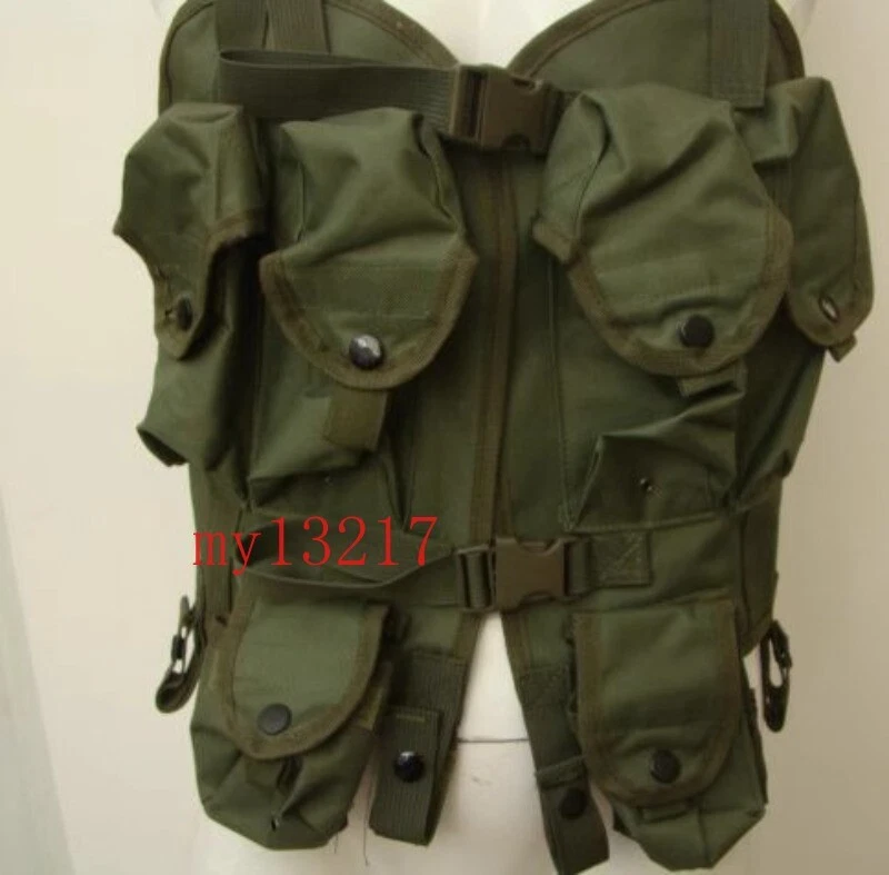Army Military LBV-88 Tactical Vest Field Gear Equipment Outdoor Uniform Clothing - Image 1 of 4
