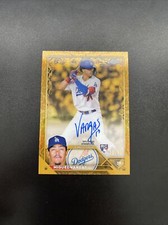 2023 Topps Gilded Collection Miguel Vargas RC Rookie On-Card Auto /99 #CGA-MVA