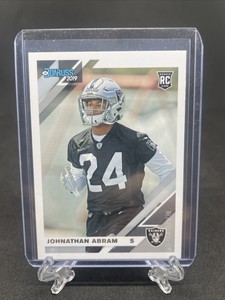 JOHNATHAN ABRAM 2019 Panini Donruss Rookie RC #261 RAIDERS Mississippi State NM