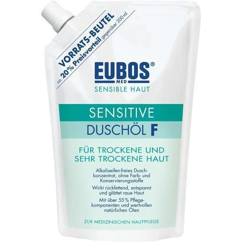 EUBOS SENSITIVE Dusch Öl F Nachfüllbtl. 400ml PZN 8652765 - Bild 1 von 1