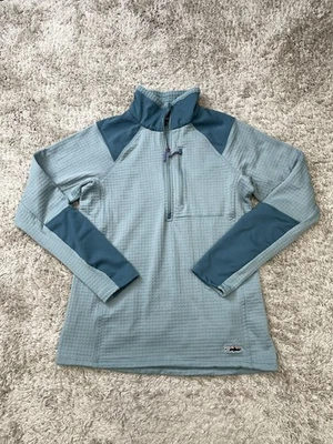 Pullover Patagonia Mujer Medio Azul R1 Vellón Media Cremallera Polartec Trucha 55512 Foto 1 de 4