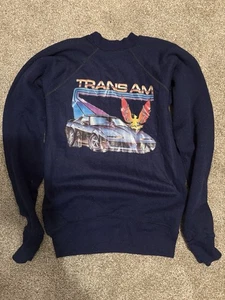 Vintage Trans Am Firebird Kids Crewneck Size 14-16 Made In USA - Picture 1 of 6