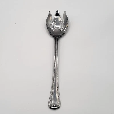 Reed & Barton Hamilton English Gentry Stainless Large Tulip Serving Fork - Image 1 of 4