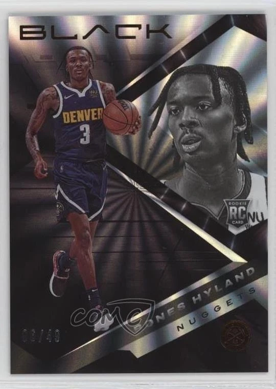 2021-22 Panini Black Rookie Copper /49 Bones Hyland #82 Rookie RC - Image 1 of 2