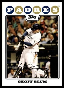 2008 Topps Geoff Blum San Diego Padres #228 - Picture 1 of 2