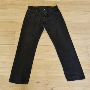 LEVI'S 517 Jeans Herren schwarz Regular Straight W36 L32 Knopf - Bild 1 von 8