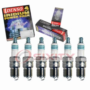 6 pc Denso Iridium Power Spark Plugs for 2002-2008 Jaguar X-Type 2.5L 3.0L je - Picture 1 of 5