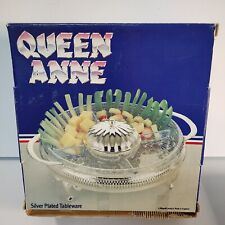 Queen Anne Silver Plated Tableware Mayell England Made Vintage New In Box