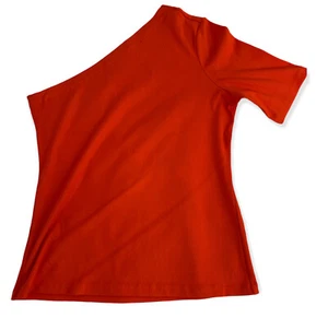 Country Road Ladies Top Off the Shoulder Tomato Red Party Size XL - Picture 1 of 11
