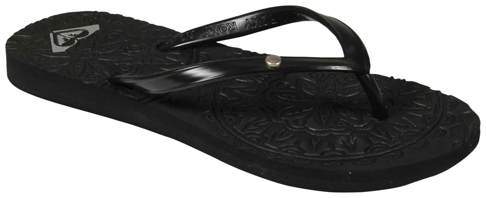 Sandalia Antillas Niña Roxy - Negra/Plateada - Nueva Foto 1 de 1