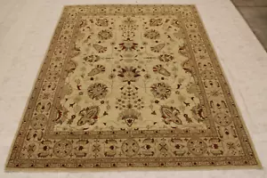 9'0" x 11'10" ft. Tribal Oushak Hand Knotted Oriental Wool Pakistani Area Rug - Picture 1 of 9