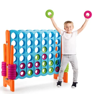 Jumbo 4-to-Score 4 in A Row Giant Game Set Indoor Outdoor Kids Adults Family Fun - Picture 1 of 12