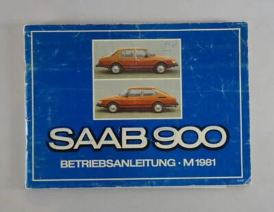 Manuale Di Istruzioni Saab 900 GL / GLE / EMS Anno Modello 1981 - Immagine 1 di 3