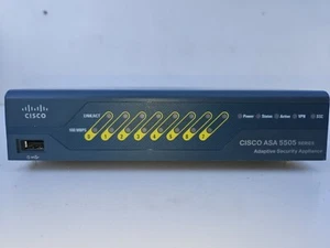 Cisco ASA 5505 Series Adaptive Security Appliance Firewall ASA5505 Govt. Surplus - Bild 1 von 4