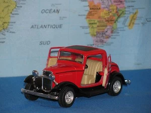 1/34 KINSMART 1932 FORD 3 WINDOW COUPE RED KT5332 *BRAND NEW & VHTF* - Picture 1 of 9