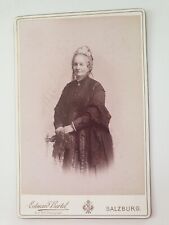 uraltes Kabinettfoto Grossfürstin Luise von Starhemberg um 1889  Rarität 