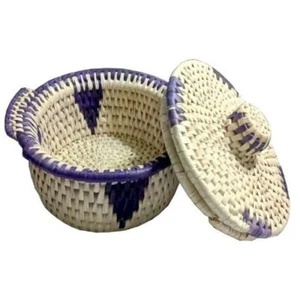 CESTA de bambú hecha a mano asiática Chapati ROTI NAAN tortilla pan Sindhi - Imagen 1 de 1
